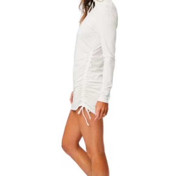 Carve Designs Cody Sundress UPF 50+ Women's Medium in Cloud (white) - Picture 4 of 8